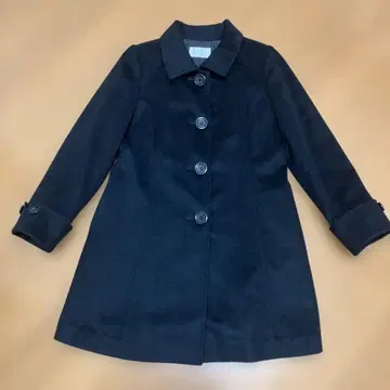 심플 코트 블랙