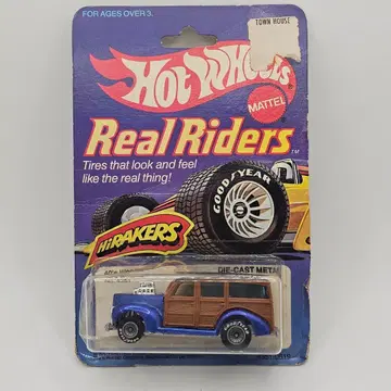 핫휠 40's 우디 구형 자동차 초레어 Real Riders 미개봉