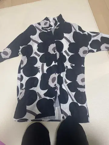 VIANTE 꽃무늬 긴팔 셔츠 레이온 85%