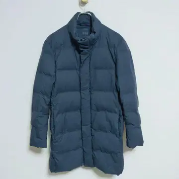 유니클로 다운 코트 네이비 다운