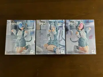 리제로 yumemirize 피규어 3종 세트