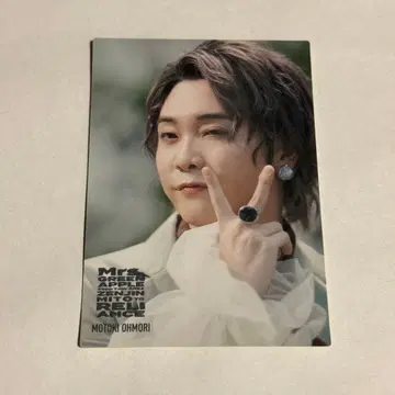 Mrs. GREEN APPLE 오모리 모토키 릴라이언스 포토 카드 012