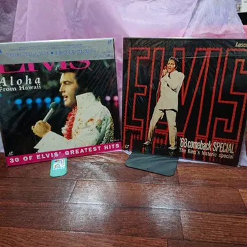 레이저 디스크! 엘비스 프레슬리!! 2장!!
