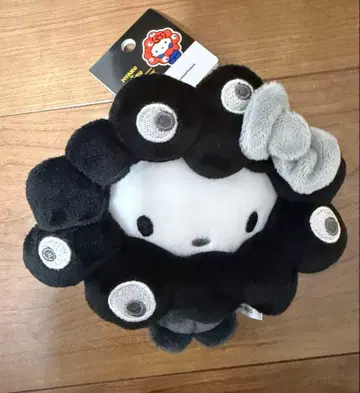 먀쿠먀쿠 변신 봉제 인형 카라비너 만박 BC 블랙 산리오 키티