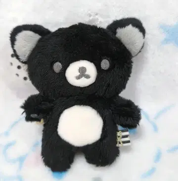 흑백 리락쿠마 블랙 봉제 인형 마스코트 2016년