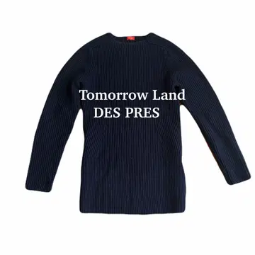 DES PRES 리브 크루넥 스웨터