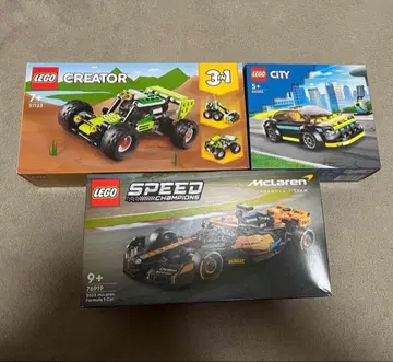 LEGO 세트 자동차 계열 3개