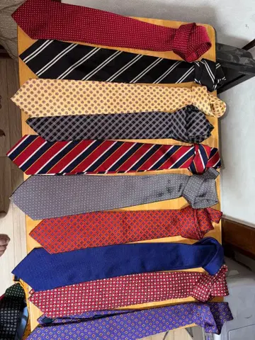 넥타이 10개 세트 랄프 로렌