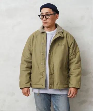 U.S.NAVY N-1 덱 자켓 USED 가공 WAIPER.inc