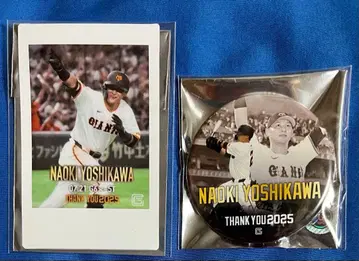 요미우리 자이언츠 요시카와 나오키 폴라로이드 캔뱃지