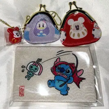 디즈니 스토어 오쇼가츠 2026 미키 데이지 스티치 스크램프