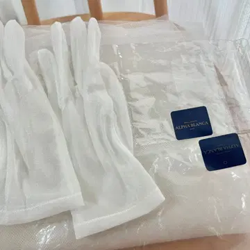 알파블랑카 웨딩 베일+그로브