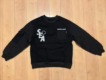 W&S 윈드앤씨 Quilting Crew Neck Swat 2023SS