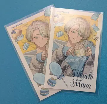 히바치 마나 폴라로이드풍 카드