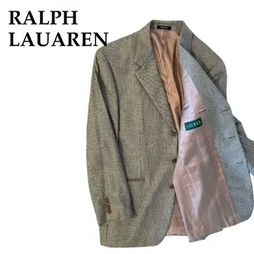 구제 의류 RALPH LAUAREN 랄프 로렌 체크 무늬 테일러드 자켓