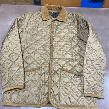 LAVENHAM 퀼팅 자켓 카멜 사이즈 36
