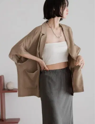 LOWRYS FARM 바스켓 자켓 SS