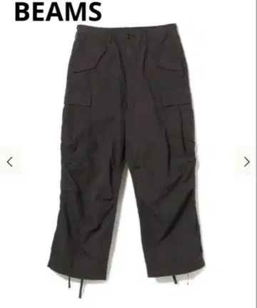 BEAMS 빅 6 포켓 카고 팬츠