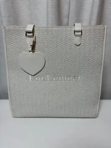 [ NICE CLAP ] 하트 참 포함 토트백 LouLoumei