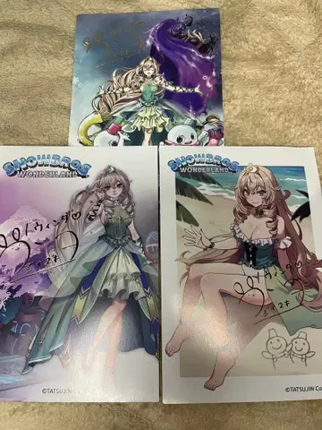 SNOW BROS. WONDERLAND 혜택 엽서 축의금 봉투