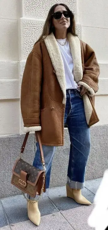 빈티지 무스탕 자켓