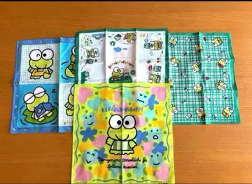 산리오 케로케로케로피 레트로 손수건