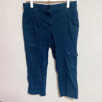 BRIGGS 네이비 캐주얼 팬츠 사이즈 8 네이비