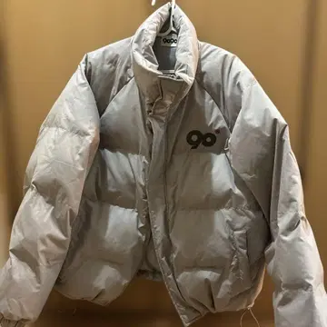 90LogoRichPufferJacket