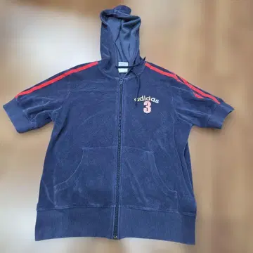 아디다스 집업 후드티 반팔 파일 원단 스포츠 웨어 상의