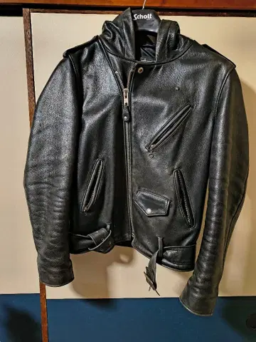 Schott 503ust 사이즈 36 더블 라이더스