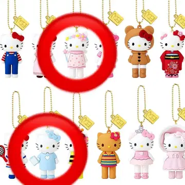 헬로키티전 시크릿 마스코트 참 (간호사와 페어리)