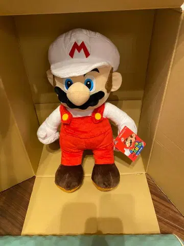 마리오 봉제 인형 약 30cm 택 포함
