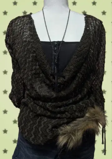 올리브 그린 레이스 뜨기?