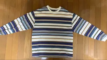 새상품급 beams 보더 롱 T