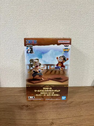 원피스 월드 콜렉터블 로그 스토리 루피 & 에넬 피규어