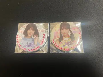 니시노 나나세 요다 유키 노기자카46 7th 바스라 졸콘 캔뱃지