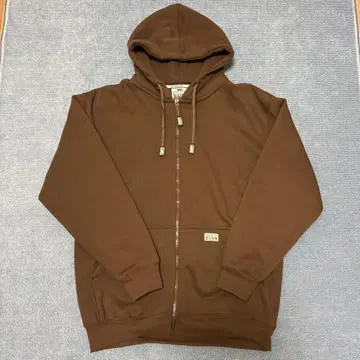프로클럽 헤비웨이트 지퍼 후드티 브라운 L