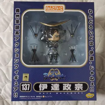 새상품 미사용 넨도로이드 137 다테 마사무네 액션 피규어