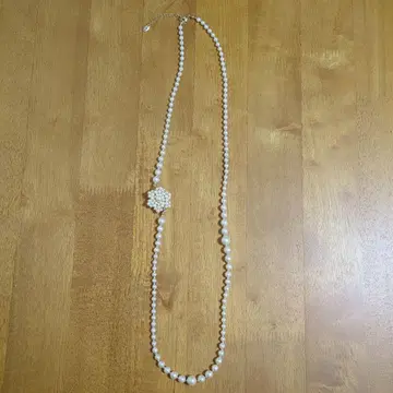 마사 화이트 펄 목걸이