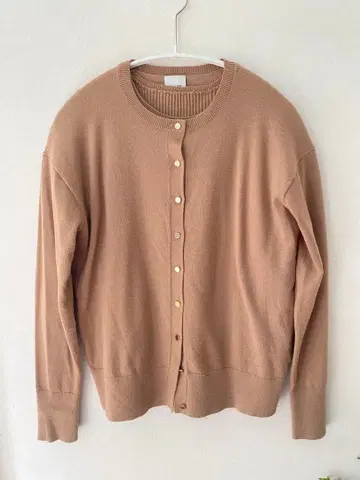 Spick & Span 베이지 니트 가디건