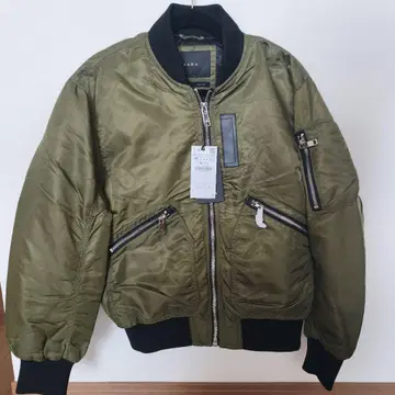 ZARA MA-1 타입 패딩 자켓