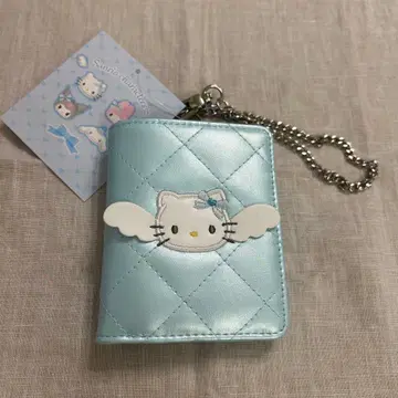 산리오 캐릭터즈 헬로키티 엔젤 카드 케이스 지갑
