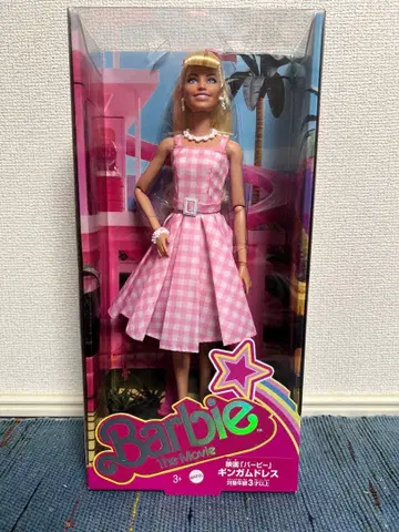 바비 TheMovie 깅엄 드레스 영화 바비 미사용 미개봉 새상품