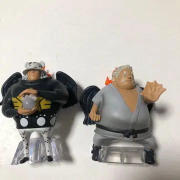 ONE PIECE 제일복권 미래섬 에그헤드 세라핌 피규어 샤크 베어