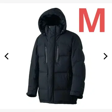 워크맨 엑스쉘터 단열 알파 프리미엄 기가 퍼프 다운 코트 M 블랙