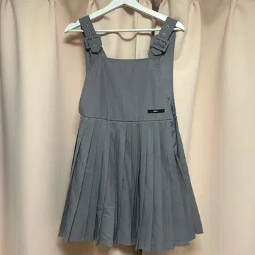 epine 점퍼 스커트 플리츠 스커트