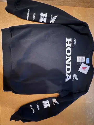 HONDA 로고 블랙 트레이닝복