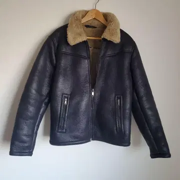 zara 짧은 기장 페이크 무스탕 자켓 보아 라이더스 플라이트 자켓