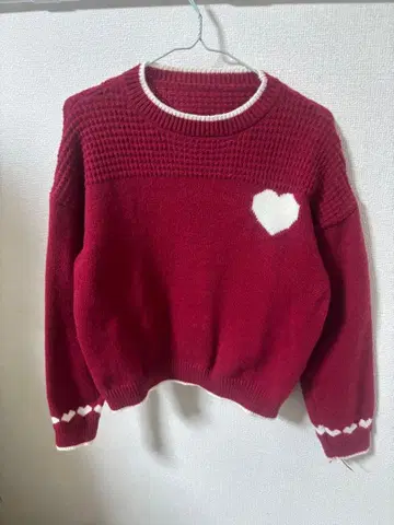 ZOZOTOWN 빨간 니트