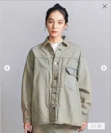 [ 별주 ] <NEEDBY heritage> 데님 셔츠 자켓